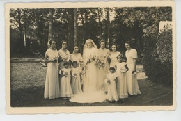 LA MONTAGNE - Belle Carte Photo D'une Jeune Mariée Posant Avec Ses Demoiselles D'honneur - Photo FRÉOR - LA MONTAGNE - La Montagne