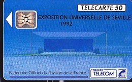 FRANCE TELECOM 50unités  Exposition Universelle De Séville 06 1992     2K Exemplaires - Telecom Operators