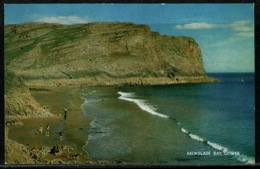 Ref 1300 - 1974 J. Salmon Postcard - Mewslade Bay Gower - Glamorgan Wales - Glamorgan