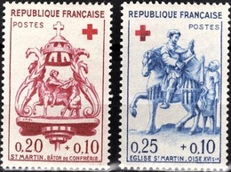 FRANCE Yvert 1278/79 ** Neuf Sans Charnière. MNH - Neufs