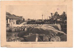 14. COTONOU. PERSPECTIVE SUR LE WHARF. - Benin