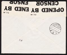1940. Scarce FDC REYKJAVIK -6. 1. 40. PC. 66 OPENED BY CENSOR 1295. TAASTRUP 26.2.40. () - JF317489 - Covers & Documents