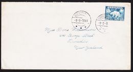 1938. Christian X And Polar Bear. 30 Øre Blue. SCORESBYSUND -6-9-1941 To Dunedin, New... (Michel 6) - JF317496 - Covers & Documents