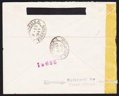 1938. Christian X And Polar Bear. Set Of 7 On Envelope Cancelled_ JAKOBSHAVN 13-8-194... (Michel 1-7) - JF317497 - Covers & Documents