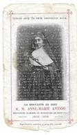 ANNE MARIE ANTIGO - RELIGIEUSE CLARISSE - MONASTERE DE PERPIGNAN PYRENEES ORIENTALES - Devotion Images