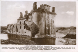 DUMFRIES - CAERLAVEROCK CASTLE RP  Dum20 - Dumfriesshire