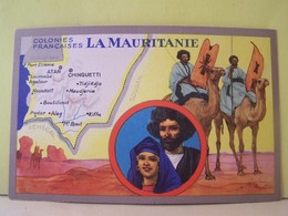 LA MAURITANIE. CARTE GEOGRAPHIQUE. - Mauritania