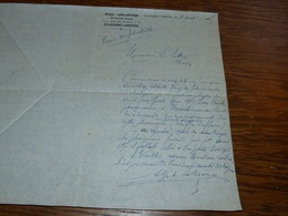 FF6  Document Commercial Facture Pharmacie Alph Lelièvre Ecaussinnes Carrières 1905 Reprise Pharm. Aulnois - 1900 – 1949