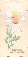 Saint Benoit Du Sault       36           Souvenir De ... Fleur Marguerite En Tissu         (voir Scan) - Other & Unclassified