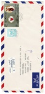 Ref 1301 - 1984 Bahrain Registered Airmail Cover - 500f Rate Muharaq To Wembley - Bahreïn (1965-...)