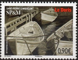 St Pierre Et Miquelon 2019 - Le Doris, Bateaux Barques - 1 Val Neuf // Mnh - Neufs