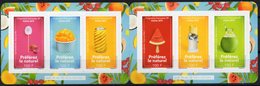 Polynésie Française 2019 - Campagne Anti-sucre, Fruits - Carnet 6 Val Neuf // Mnh - Ungebraucht