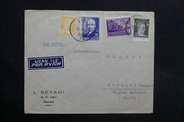 TURQUIE - Enveloppe De Istanbul  Pour La France En 1947 -  L 31588 - Covers & Documents