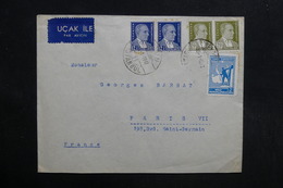 TURQUIE - Enveloppe De Istanbul  Pour La France En 1947 -  L 31590 - Covers & Documents