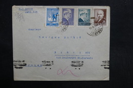 TURQUIE - Enveloppe De Istanbul  Pour La France En 1947 -  L 31591 - Briefe U. Dokumente