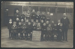 +++ CPA - Province Liège - Photo Carte - Foto Kaart - DISON - Ecole  Du Centre - Photo De Classe 1912-1913  // - Dison