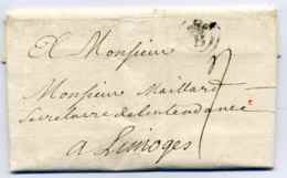 BORDEAUX  - B Couronné  Lenain N°6 / Dept 32 Gironde ( Guyenne) / 11 Juin 1746 - 1701-1800: Précurseurs XVIII