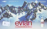 Télécarte Japon Boisson Eau Minérale (2) EVIAN * Water * France Related Japan Phonecard * - Alimentation