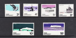 Ross Dependency NZ 1972 Scenic Definitives Set Of 6 MH - Unused Stamps