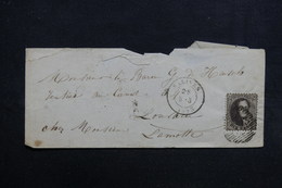 BELGIQUE - Enveloppe De Malines Pour Louvain En 1863 , Affranchissement Plaisant -  L 31673 - 1849-1865 Medaillen (Sonstige)