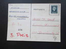 Niederlande 1980 Postkarte Luftballonwettbewerb Der Schule Regenstrasse Seit 1880 / 100 Jähriges Bestehen. 3. Platz - Covers & Documents