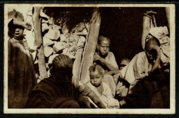 Ref 1302 - Early Italy Eritrea Ethnic Postcard - Military Cachet Asmara "Dopolavoro Reduci Febbraio" - Eritrea