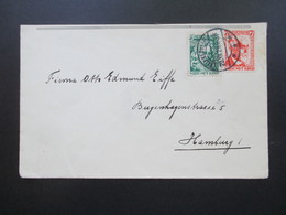 Niederlande 1928 Vor Het Kind Nr. 219 U. 220 MiF Slikkerveer - Hamburg - Cartas & Documentos