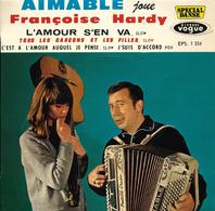 EP 45 RPM (7")  Aimable / Françoise Hardy  "  Joue Françoise Hardy " - Instrumentaal