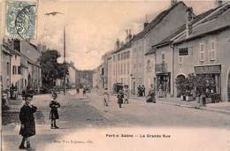 70-PORT-SUR-SAONE- LA GRANDE RUE - Otros & Sin Clasificación