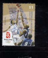 782411384 2008 SCOTT 2470 POSTFRIS  MINT NEVER HINGED EINWANDFREI  (XX) -  2008 SUMMER OLYMPICS BASKETBALL - Neufs