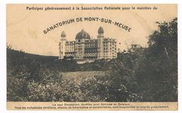 CPA : Sanatorium De Mont Sur Meuse ( Godinne )  Le Seul Sana Chrétien Pour Hommes En Belgique - Souscription Nationale - Yvoir