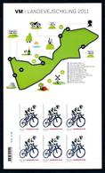 Denmark 2011, World Cup Of Cycling, Wind Mulin, Self Adhesive Sheet - Nuevos