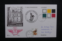 BELGIQUE - Enveloppe Par Ballon En 1992 , Voir Cachets - L 31782 - Covers & Documents