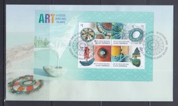 Cocos (Keeling) Islands 2016 Art S/S FDC - Kokosinseln (Keeling Islands)