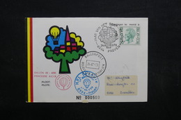 BELGIQUE - Carte Par Ballon En 1978 , Voir Cachets - L 31802 - Lettres & Documents