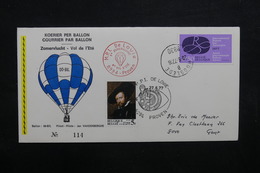 BELGIQUE - Enveloppe Par Ballon En 1977, Voir Cachets - L 31806 - Lettres & Documents