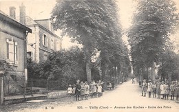 18-VAILLY- AVENUE DES ROCHES , ECOLES DES FILLES - Otros & Sin Clasificación