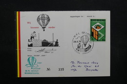 BELGIQUE - Carte Par Ballon En 1976 ,  Voir Cachets - L 31826 - Lettres & Documents