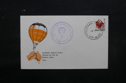 AUSTRALIE - Enveloppe Par Ballon En 1978 ,  Voir Cachets - L 31879 - Covers & Documents