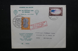 BELGIQUE - Enveloppe Par Ballon En 1972 ,  Voir Cachets  - L 31888 - Lettres & Documents