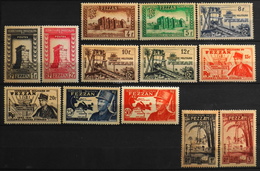 France (ex-colonies & Protectorats) > Fezzan (1943-1951) > 1949 N° 43 à 53 NEUFS* Trace De Charnière - Unused Stamps