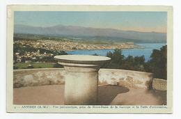 06 Antibes Vue Panoramique Prise De Notre Dame De La Garoupe Et La Table D'orientation 1934 - Cap D'Antibes - La Garoupe