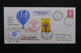 BELGIQUE - Enveloppe Par Ballon En 1991, Voir Cachets  - L 31929 - Briefe U. Dokumente