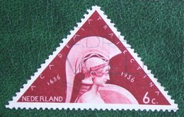 6 Ct 300 Jaar Universiteit Utrecht NVPH 287 (Mi 295) 1936 Gestempeld / USED NEDERLAND / NIEDERLANDE - Used Stamps