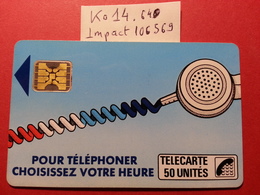 Ko14 .640 Cordon Bleu Laqué 50u SC4onSE - Texte 7 Sous P - Trou 7 - Lot 6 Impacts N°106569 - Cordons'