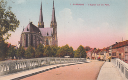 SARRABLE - L'Eglise  Vue Du Pont - Sarralbe