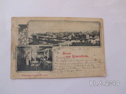 Gruss Aus Eckernförde.- Hudemann`s Conditorer U. Café. (22 - 2 - 1901) - Eckernfoerde