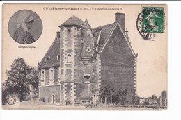 Lot 2 Cpa - LA RICHE - LE PLESSIS LEZ TOURS -Château Habité Par Louis XI (côté Nord) - Andere & Zonder Classificatie