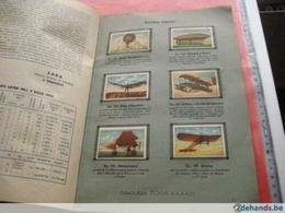 1  Chocolate Album, First Avion  Pionier, Distributing Cards Around 1933, Kakao Fvliegtuigen 2 Wings RARE PUB. Zora - Cadeaux Promotionnels