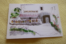 Delcampe - RESTAURANT LE MURET - BAR A MANGER - Vaour